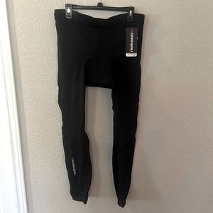 Cycling Padded Seat Thermal Chamois Tights